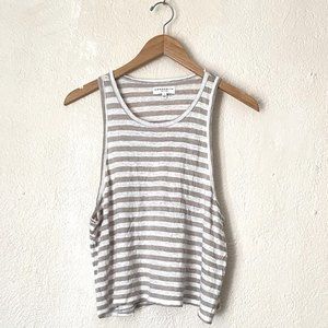Aritzia Community Striped Tank Top